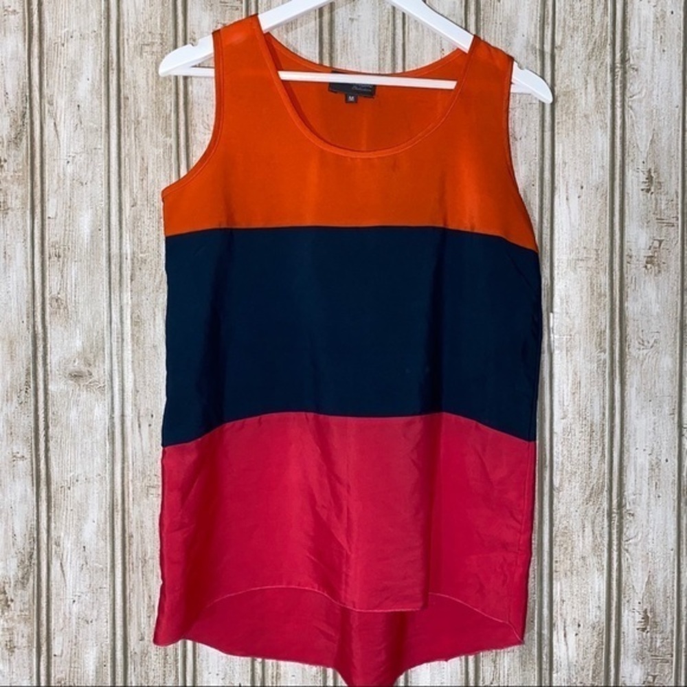 The Royal Standard Sleeveless‎ ColorBlock Blouse